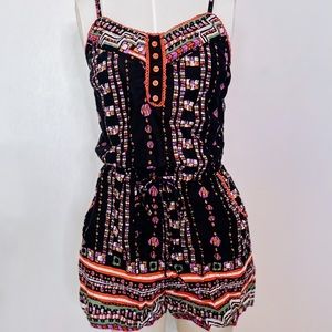 Tribal Print Romper
